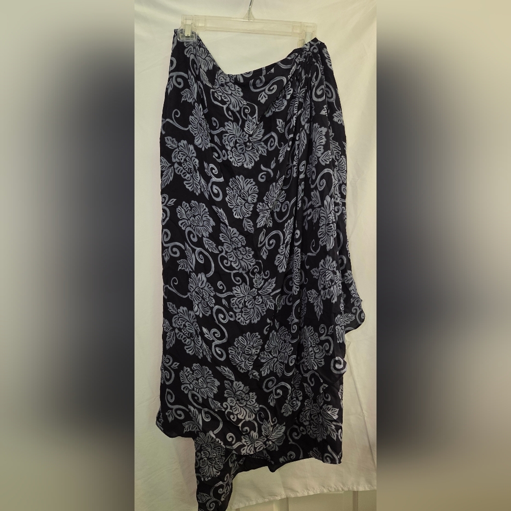 Silk Saks Fifth Avenue Wrap Skirt Size 16